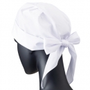 三角巾型婦人帽(ホワイト)