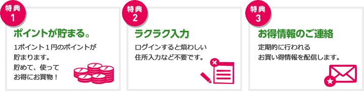 会員登録について